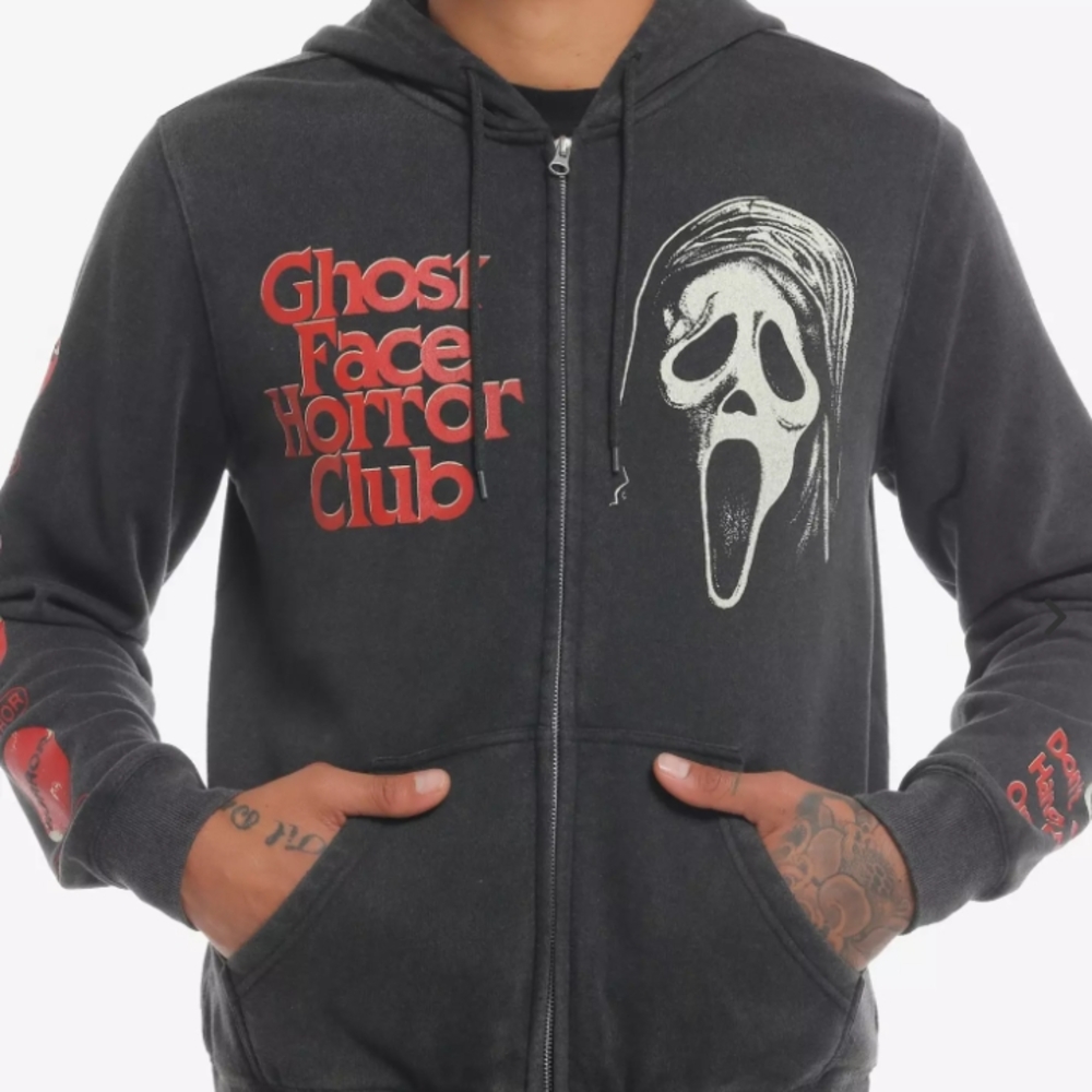 Ghost Face Horror Club Hoodie